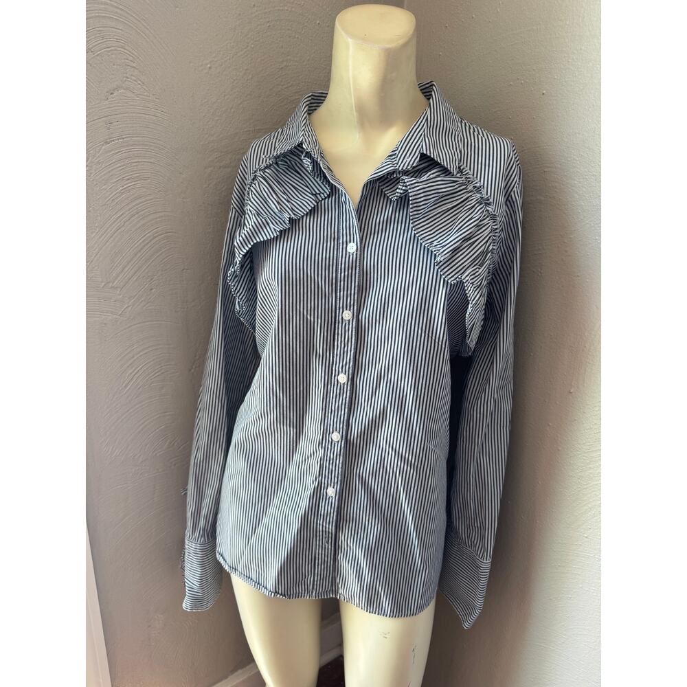 Kenneth Cole  women's button down blouse